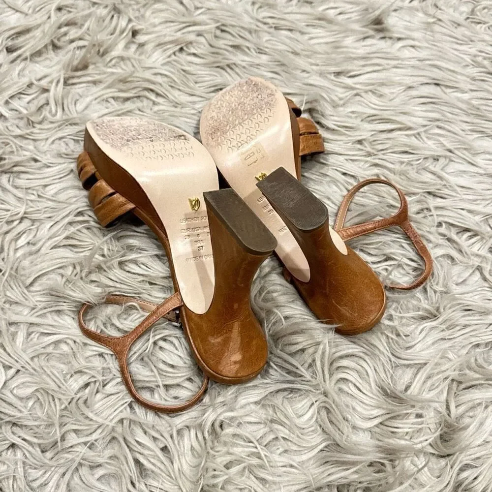 Vicenza knotted Heels size 37 (7.5)
